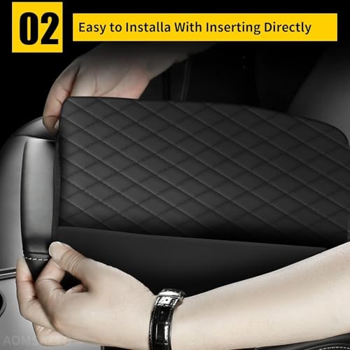 AOMSAZTO Memory Foam Armrest Cushion Pad for 2014-2020 Nissan Rogue - size: 2014-2020 Nissan Rogue