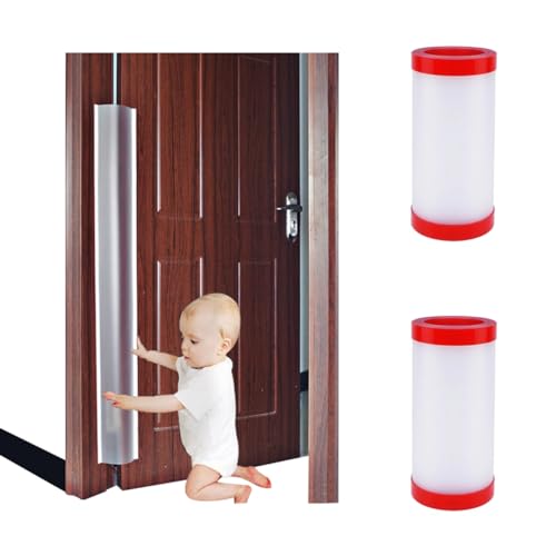 Door Pinch Guard Baby Proofing, Door Hinge Cover, Door Protector for Kids Finger Safety, Door Finger Pinch Guards Heavy Duty, Door jam Shield,JuneSisters 2