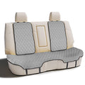 FH Group Neosupreme Automotive Seat Cushions - Universal Fit, Rear Car Seat Cushion With Non-Slip Silicone Backing for SUV, Sedan, Van - Gray - color: Gray, style: Rear Bench