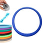 Car Steering Wheel Protective Cover, Cool Non-Slip Silicone Steering Wheel Protector, Universal Fit for Most Cars(Dark Blue) - color: Dark Blue