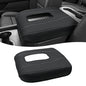 Center Console Armrest Cover for Chevy Silverado 1500 Accessories & GMC Sierra 2019-2026, Yukon & Tahoe & Suburban 2021-2026, Bucket Seat, Comfort Arm Rest Cushion Pad, Black-Gray Stitch - color: Black gray