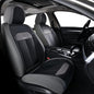 Car Seat Covers Front Set, Black Car Seat Cover, Breathable Premium Leather Seat Covers, Automotive Vehicle Seat Covers for Cars Trucks Vans SUVs Sedans (Grey Black) - color: Gary&Black, size: Frontpair