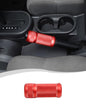 Hoolcar Hand Brake Cover Fit for Jeep Wrangler JK JKU 2007-2010 - color: Red