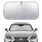 Lexus GS GX LS Windshield Sun Shade, Custom Fit Foldable Front Window Sunshade Protector, Blocks UV Rays and Heat, Fits 1990–2025 Models - size: for GS 1992-2025, GX 2002-2025, LS 1990-2025