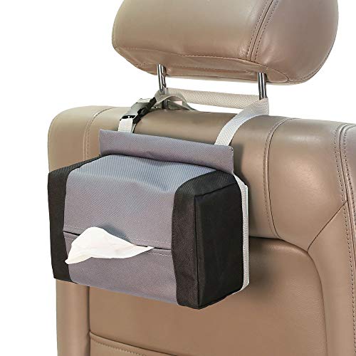 FH Group E-Z Travel Napkin Tissue Dispenser Holder fits Most Cars, SUVs, Trucks, and Vans Red - color: Red