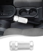 Hoolcar Hand Brake Cover Fit for Jeep Wrangler JK JKU 2007-2010 - color: Silver