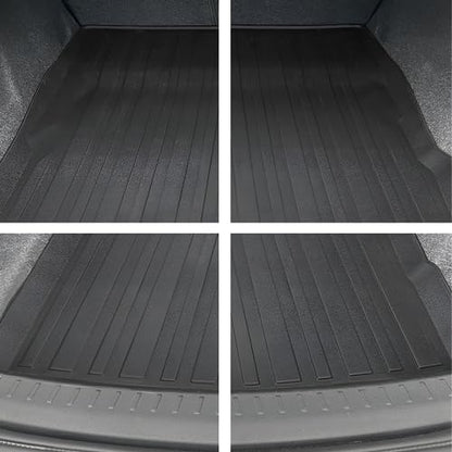 Premium Cargo Liner for Volvo S60 B5 Sedan 2019-2025- 100% Protection - Custom Fit Car Trunk Mat - All-Season Black Cargo Mat - 3D Shaped Laser Measured Trunk Liners for Volvo S60 T8