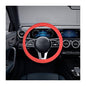 Car Silicone Steering Wheel Cover, Soft Anti-Slip Auto Steering Wheel Protector Fit 14 Inch, Universal Vehicle Interior Accessories for Cars, SUVs, Trucks, and Vans (Red) - style: Red