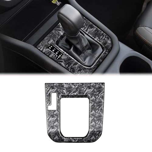 Forging Pattern Center Console Gear Shift Cover Trim for Subaru Forester 2025 2026 Interior Decoration Accessories ABS (Not Fit Forester Wilderness) - color: Forging Pattern