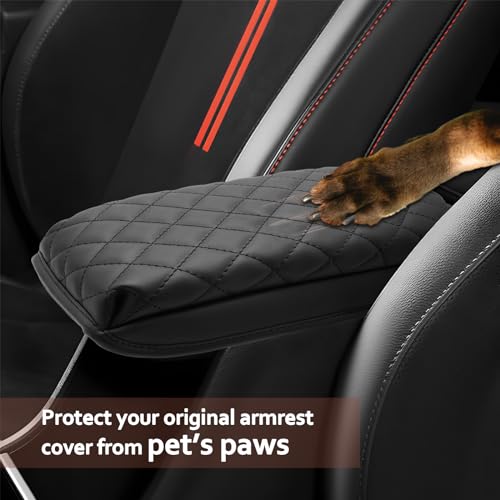 SKTU for 2024 2025 2026 Hyundai Kona Center Console Cover 2024 2025 2026 Kona SE/SEL/N Line/Limited Armrest Pad Cover Kona Seat Box Cover Hyundai Kona 2024 2025 2026 Accessories Center Console Cushion - color: 2024+ Kona