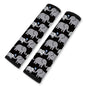 2Pcs Soft Auto Seat Belt Cover Pad Cartoon Elephants Animal Colorful Car Seatbelt Shoulder Cushion for Comfortable Driving, Compatible with All Cars' Seatbelt and Backpack Straps - color: Elephant