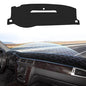 Sunsdrew Dash Cover for 2007-2013 Chevy Silverado Sierra,2007-2014 Chevy Tahoe Suburban Denali Avalanche Dashboard Cover Mat for Suede Dash Mat Accessories Sun Shade Nonslip Mesh Protector No Glare - size: 07-13 Silverado Dash Cover