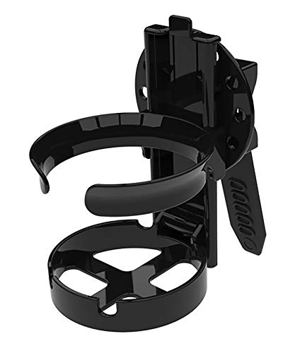 Mobility Cup Holder For Adults - Portable Drink Holder for Wheelchair - Compatible with Walker, Rollator, Transport Chair or Scooter - Easy to Install, Removable, Adjustable & Foldable Cup Carrier - size: Single Pack