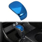 TOMALL Stainless Steel Car Gear Shift Knob Cover Trim Compatible with Honda Civic 11th 2022 2023 Shifter Panel Trim Gear Lever Cover for Car Interior Center Console Accessories (Blue) - color: Stainless Gear-Blue
