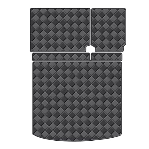 Cargo Mat & Backrest Mats for 2016-2018 Lincoln MKX / 2019-2023 Nautilus Accessories, All Weather Waterproof Rear Cargo Liner Rear Trunk Liner Back Seat Cover Protector - size: 2016-2018 Lincoln MKX / 2019-2023 Nautilus
