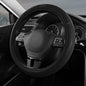 Skechers Memory Foam Steering Wheel Cover,Grade Protein Leather Steering Wheel Cover,Universal Anti-Slip Fit 14" 1/2-15" Car Wheel Cover for Men Women Fit Suvs,Vans,Sedans,Car,Trucks,Black - color: Black