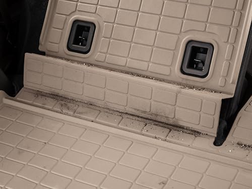 WeatherTech SeatBack Cargo Liner HP for Jeep Grand Cherokee, Grand Cherokee Behind 2nd Row (421502IM), Grey - color: Grey