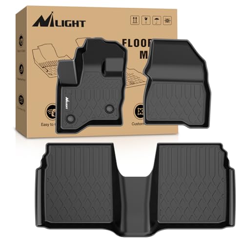 Nilight Floor Mats for Ford Flex 2009 2010 2011 2012 2013 2014 2015 2016 2017 2018 2019 All Weather Custom Fit Heavy Duty Floor Liners - color: 2009-2019 Ford Flex