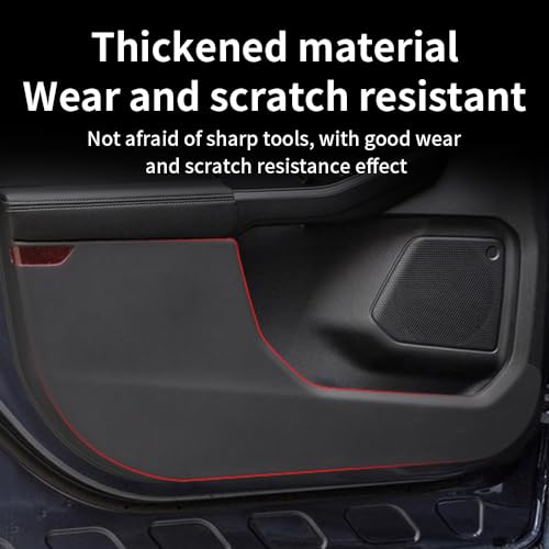 Car Door Anti Kick Pad for Ford Escape Accessories 2020 2021 2022 2023 2024 2025 2026 Protector Collision Stickers Inner Decorative