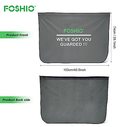 FOSHIO Car Door Panels Cover, Magnetic Car Wrap Tool Car Door Protector for Dogs, Extra Thick Waterproof Vehicle Door Covers 40" x 29", 2 Pack