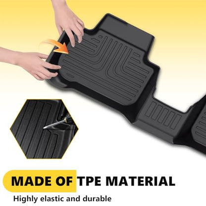 for Mazda CX-5 Floor Mats 2013 2014 2015 2016, TPE Automotive All Weather Custom Car Floor Mats Cargo Liner Full Set for CX5 Accessories 2013-2016