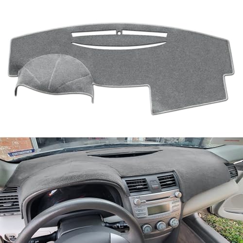 Dash Cover for Toyota Camry Accessories 2007 2008 2009 2010 2011 Custom Fit Dashboard Cover Mat Pad (Dark Gray) - color: Gray, size: 2007-2011