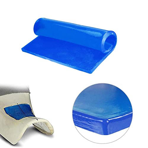Motorcycle Seat Gel Pad Seat Cushion Shock Absorption Mats Reduce Fatigue Comfortable Soft Cushion Cool DIY Seat Pad Motorcycle Seat Foam Car Office Chair Seat Cushion Blue 25 x 25 x 2cm - color: Blue