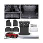 Floor Mats for Hyundai Tucson 2022-2025 2026(Excluding Hybrid & PHEV), All Weather Protection Custom Floor Mats Trunk Cargo and Car Windshield Cover Set for Car Accessories,Car Floor Liners Set - size: Hyundai Tucson 2022-2026