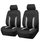 Car Front Seat Covers, Breathable Automotive Front Seat Headrest Covers, Waterproof Comfortable Vehicle Seat Headrest Protection Accessories, Universal for RV, SUV, Truck