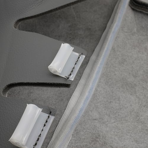 Driver Side Automotive Seat Cover Seat Bottom Cushion for 2003-2007 GMC Sierra 1500 2500 3500 1500HD 2500HD - Gray - size: Seat Cover & Foam