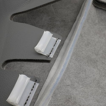 Driver Side Automotive Seat Cover Seat Bottom Cushion for 2003-2007 GMC Sierra 1500 2500 3500 1500HD 2500HD - Gray - size: Seat Cover & Foam