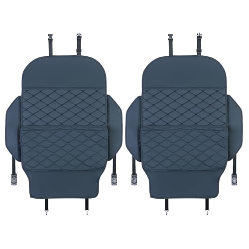 TAIKOO Seat Back Protector,Shields Seat Backs From Kicks and Adds Storage | Keeps seat backs looking new for a long time. Easy to install and clean. 2-piece set - color: Blue
