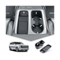 BIBIBO 2Packs for 2026 Hyundai Palisade Center Console Cup Holder 2026 Hyundai Palisade Console Wireless Charging Mats & Console Cup Holder Insert 2026 Palisade Silicone Console Tray 2026 Palisade - color: Black-(Cup Holder+Charging Mats)