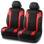 Rubbermaid Leather Car Seat Cover – Universal Front Seat Cover, Airbag Compatible, Easy to Install, Water-Resistant and Durable Automotive Seat Cover for Cars, Trucks, SUVs, Vans – Red - color: Red