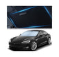 Magnelex Tesla Windshield Sun Shade for Model S 2012-2026 - Reflective Polyester Blocks Heat & Sun, Foldable Car Window Sun Blocker, Mirror Cut-Out, Fade-Resistant Sunshade, Tesla S Accessories - size: MODEL S