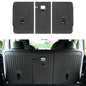 3PCS Cargo Liner Rear Seat Back Cover for 2026 Tesla Model Y Juniper 5-Seater, Injection Molded Seat Back Protector Mats, Waterproof Scratch Resistant Anti-Kick Backrest Covers for Trunk Cargo Area - size: for 2026 Tesla Model Y Juniper