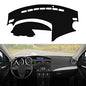 Dashboard Dash Cover Mat Carpet Compatible with 2010-2013 Mazda 3 Sedan/Hatchback/MazdaSpeed 3(Black) - size: 2010-2013 Mazda 3