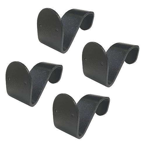 Coat Hooks Hanger Fit for Tesla Model X Model S 2016-2018, Seat Headrest Back Hook Bag Holder - color: 4 pack