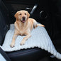 Dog Car Seat Waterproof Bed Cover Non-Slip Car Back Seat Soft and Comfortabl Pet Bed Mat Car Blanket for Travel Backseat Extender Seat Covers Dog Bed for Cars Trucks and SUVs (White Cover 23.6” x 51”) - color: Waterproof White Cover