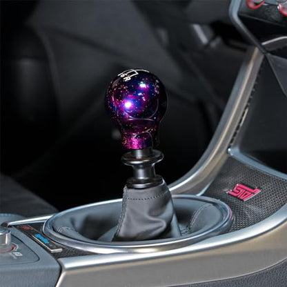 Cosmic Space Shift Knob Compatible with Subaru 6 Speed WRX: 2015-25 / STI: 2004-21, Cosmic Purple - color: Cosmic Purple