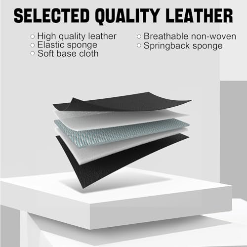 Car Seat Cover for KIA Soul 2010-2025, Driver's Seat Covers,Non-Slip Waterproof seat Cover,Wear-Resistant Nappa Leather car seat Covers. (Luxury 2 Seats/Black White) - color: Black White, size: Luxury 2 Seats