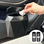 Wontolf Mini Car Trash Can Bin Garbage Can with Lid and 60pcs Trash Bags, ABS Diamond Design Dustbin Car Organizer Container Accessories