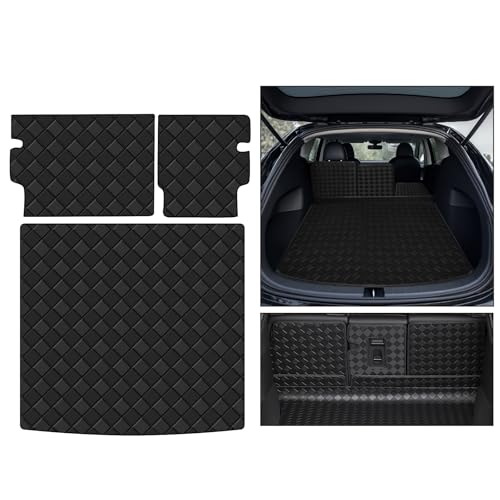 Cargo Mat for 2026 Honda Passport，Full Coverage All Weather Protector ，Cargo Mat with Backrest Mat Trunk Mat Cargo Liner for Honda Passport（Black Version Accessories）