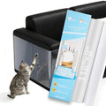 118"x8" Self-Adhesive Cat Scratch Protector Tape, Anti-Claw Couch Furniture Guard for Sofa Beds Doors Tables Walls, Clear Pet Scratch Deterrent