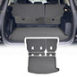 Cargo Liners Backrest Mat for Ford Escape Accessories 2013-2019 with Hook&Loop Rear Trunk Mat Rear Seat Back Cover Protector All Weather Anti-Slip Split Dog Liner 5 PCS