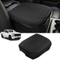 Sze Center Console Cover Compatible with Chevy Silverado GMC Sierra 1500 2500 3500 2019-2026 Tahoe Suburban Yukon 2021-2026, Heavy Duty Faux Leather Middle Armrest Pad Cushion, Bucket Seat Only - color: GMC Sierra 2019-2025