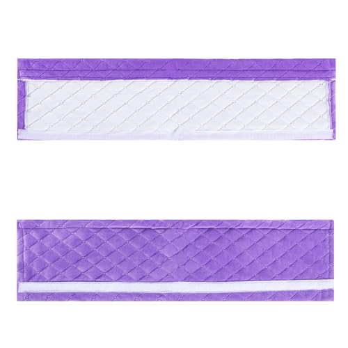Soft Automotive Seat Belt Cover Seatbelt Shoulder Pad Neck Protector Cushions Universal Fit SUV Trucks Backpack Violet Extra Long 19.7in - color: Purple, size: 19.7in-1pc