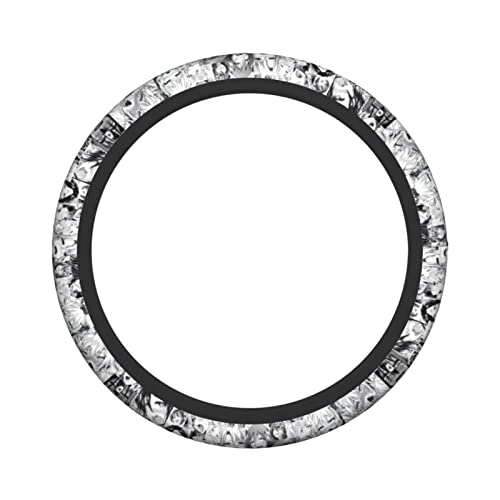 Anime Steering Wheel Cover Anime Car Accessories for Men Women with Car Coaster, 15 Inch Anti-Slip Car Steering Wheel Covers Universal Fit.