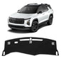 KUST Black Dash Cover for Chevrolet/Chevy Equinox 2025 2026 (Not fits for Equinox EV) Polyester Dashboard Cover Non-Slip Interior Accessories for Equinox Custom Fit Dash Mat No Glare - size: For Equinox 25-26