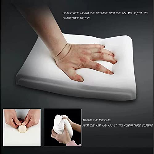 Car Center Console Cover, Memory Foam Car Armrest Cover, Beige Arm Rest Covering Car, Middle Organizer Elbow Pillow, Leather armrest Cover for Car/SUV/Truck/Auto (No.2 Beige)